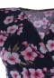 Preview: Wickelkleid aus OEKO-TEX® 100 Baumwoll-Jersey, Kirschblüten