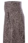 Preview: A-Linienrock, Braun mit hellen Dots, Wolle