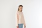 Preview: Kastenpulli, Steppsweat, apricot-melange