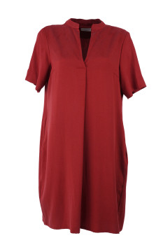 Tulpenkleid, Lyocell, Rot