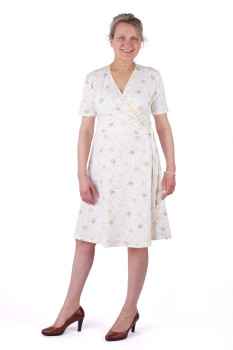 Preview: Wickelkleid, Windspiel, Lichtweiß, Biobaumwolle