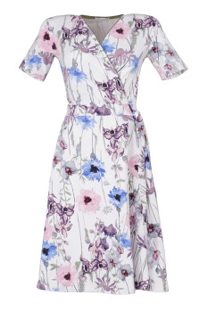 Wickelkleid, Summertime, Pastell, Biobaumwolle