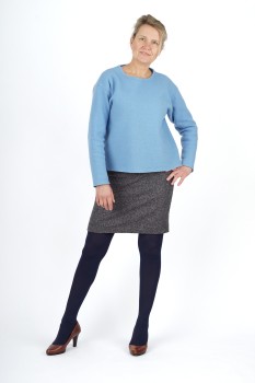 Preview: Enger Rock, Nadelstreifen, Anthrazit