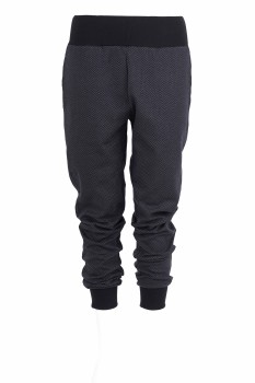 Hose, Biobaumwolle, Fischgrät, anthrazit
