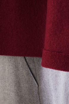 Pullover, reine Schurwolle, kirsche