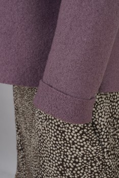 Pullover, reine Schurwolle, hortensie