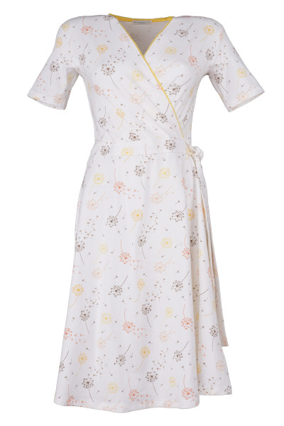 Wickelkleid, Windspiel, Lichtweiß, Biobaumwolle