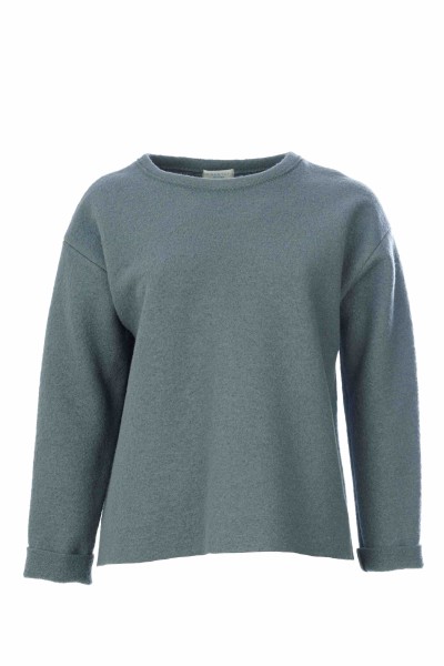 Pullover, reine Schurwolle, salbei